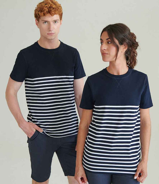 Front Row Unisex Breton Striped T-Shirt