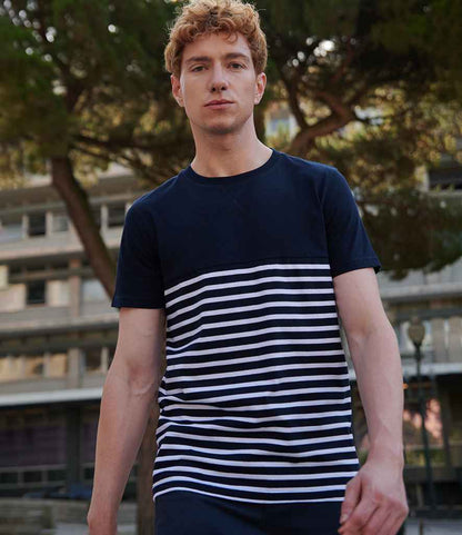 Front Row Unisex Breton Striped T-Shirt