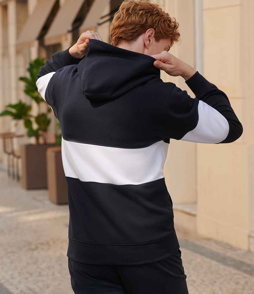 Front Row Heavyweight Panelled Hoodie