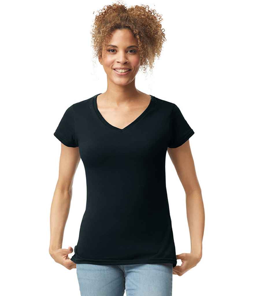 Gildan Ladies SoftStyle® V Neck T-Shirt