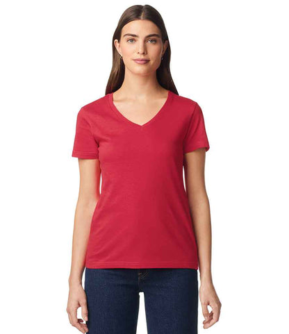 Gildan Ladies SoftStyle® V Neck T-Shirt
