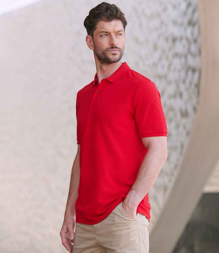 Henbury Modern Fit Cotton Piqué Polo Shirt