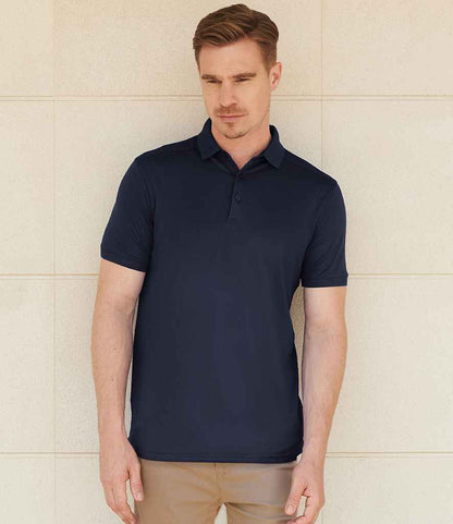 Henbury Slim Fit Stretch Microfine Piqué Polo Shirt