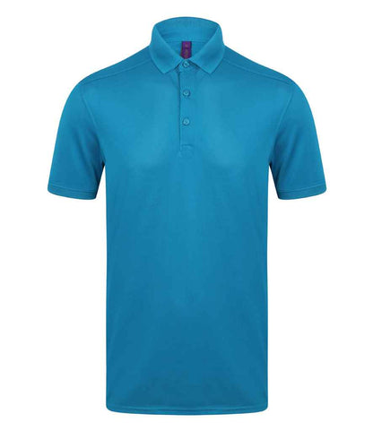 Henbury Slim Fit Stretch Microfine Piqué Polo Shirt