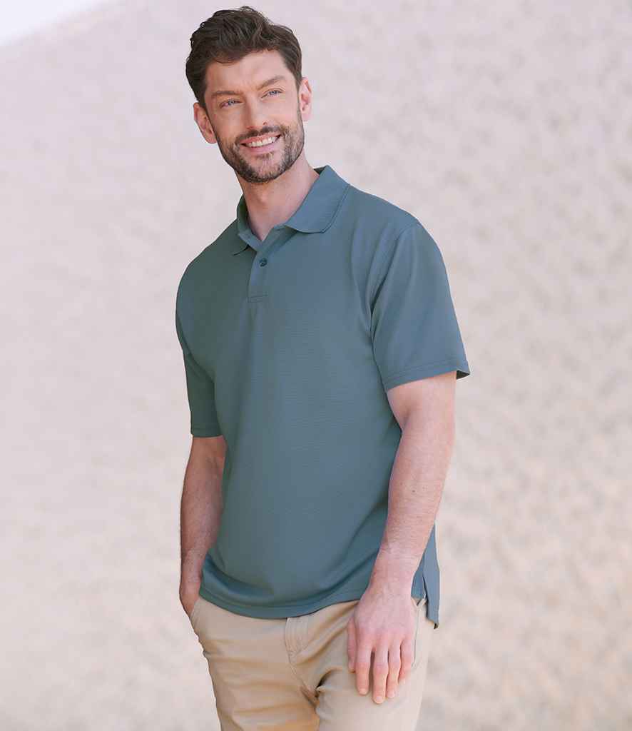Henbury Coolplus® Wicking Piqué Polo Shirt