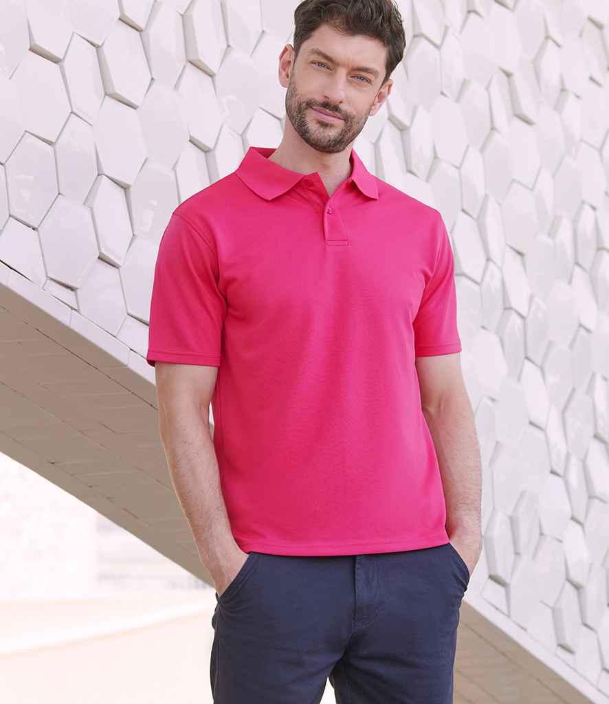 Henbury Coolplus® Wicking Piqué Polo Shirt