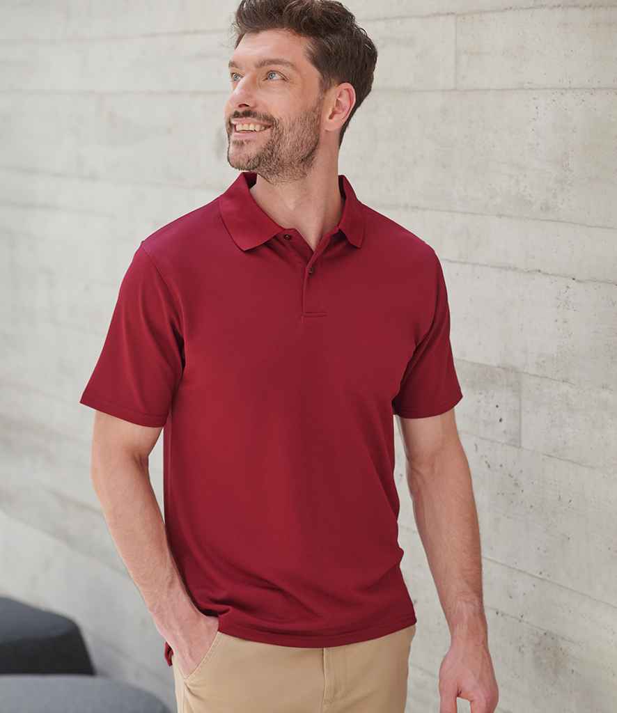 Henbury Coolplus® Wicking Piqué Polo Shirt