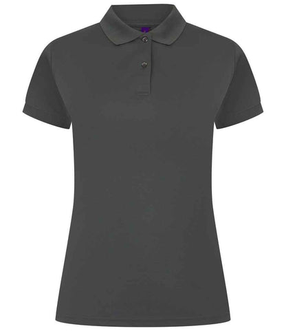 Henbury Ladies Coolplus® Wicking Piqué Polo Shirt