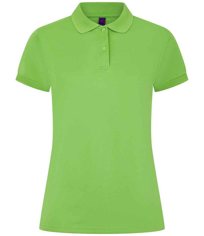 Henbury Ladies Coolplus® Wicking Piqué Polo Shirt