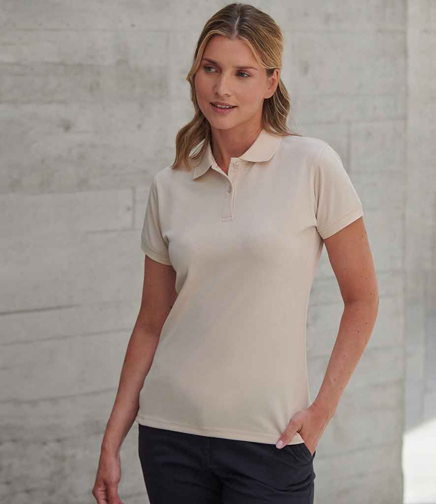 Henbury Ladies Coolplus® Wicking Piqué Polo Shirt