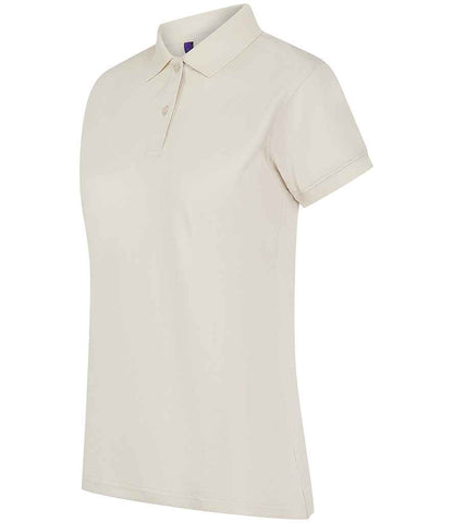 Henbury Ladies Coolplus® Wicking Piqué Polo Shirt
