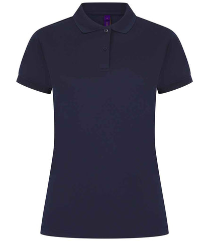 Henbury Ladies Coolplus® Wicking Piqué Polo Shirt