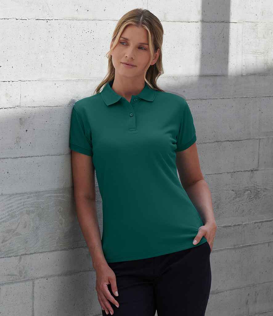 Henbury Ladies Coolplus® Wicking Piqué Polo Shirt