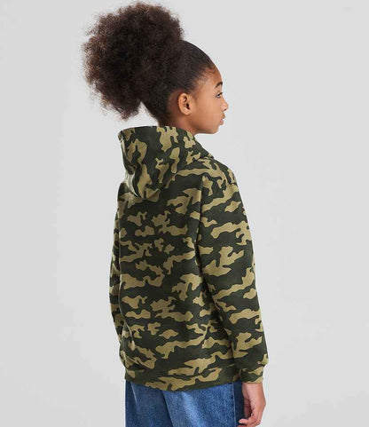 AWDis Kids Camo Hoodie