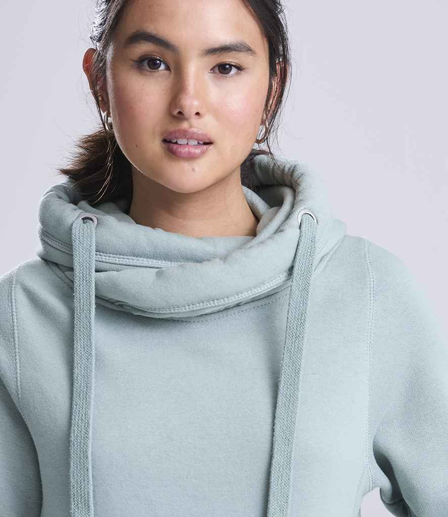 AWDis Cross Neck Hoodie