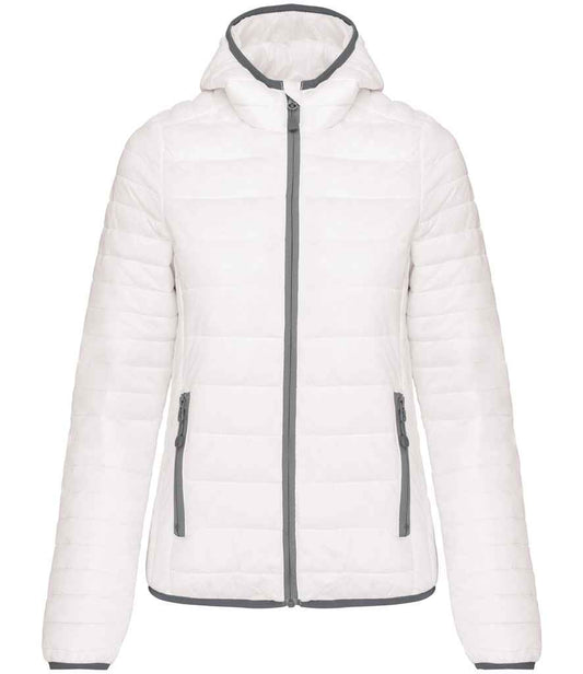 Kariban Ladies Lightweight Hooded Padded Jacket