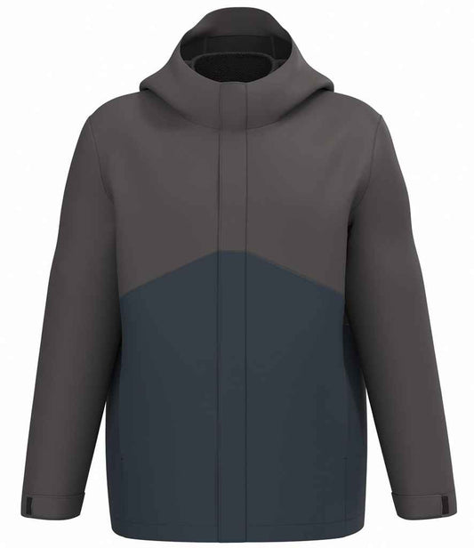 Kariban Unisex 3-in-1 Two Tone Hooded Parka Jacket