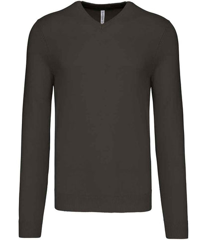 Kariban Cotton Acrylic V Neck Sweater