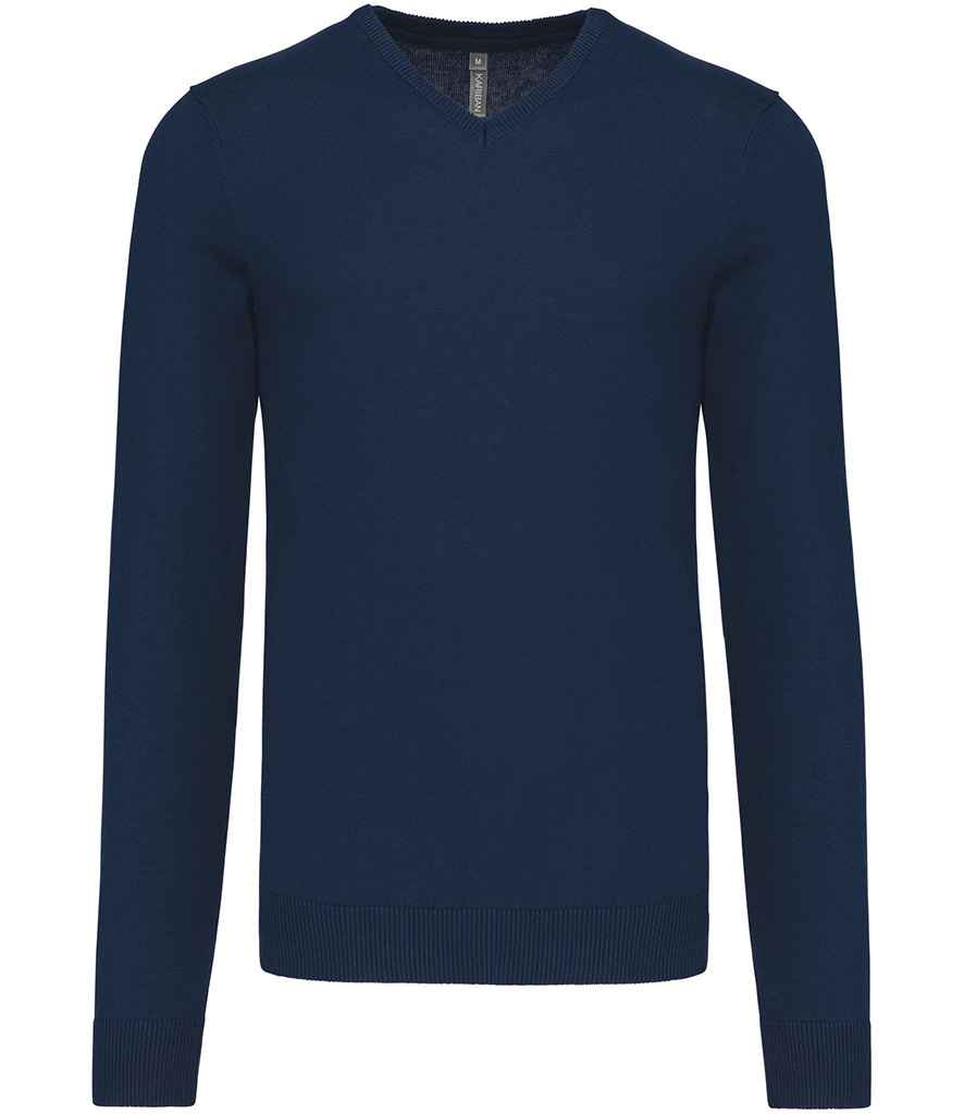 Kariban Cotton Acrylic V Neck Sweater