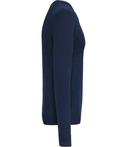 Kariban Cotton Acrylic V Neck Sweater