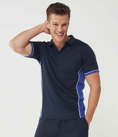 Finden + Hales Contrast Panel Polo Shirt