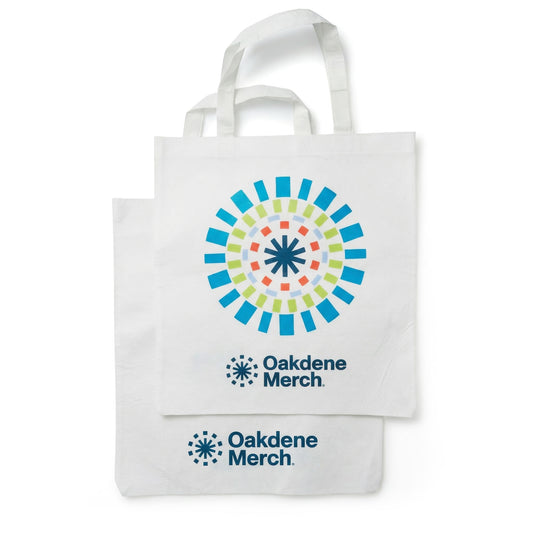 White Polyester Paper Tote Bag | Double Sided Print
