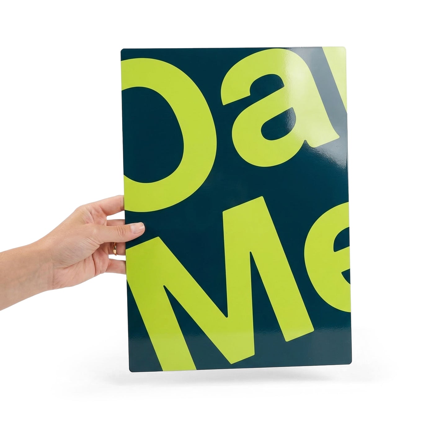 Metal Aluminium A3 Sign