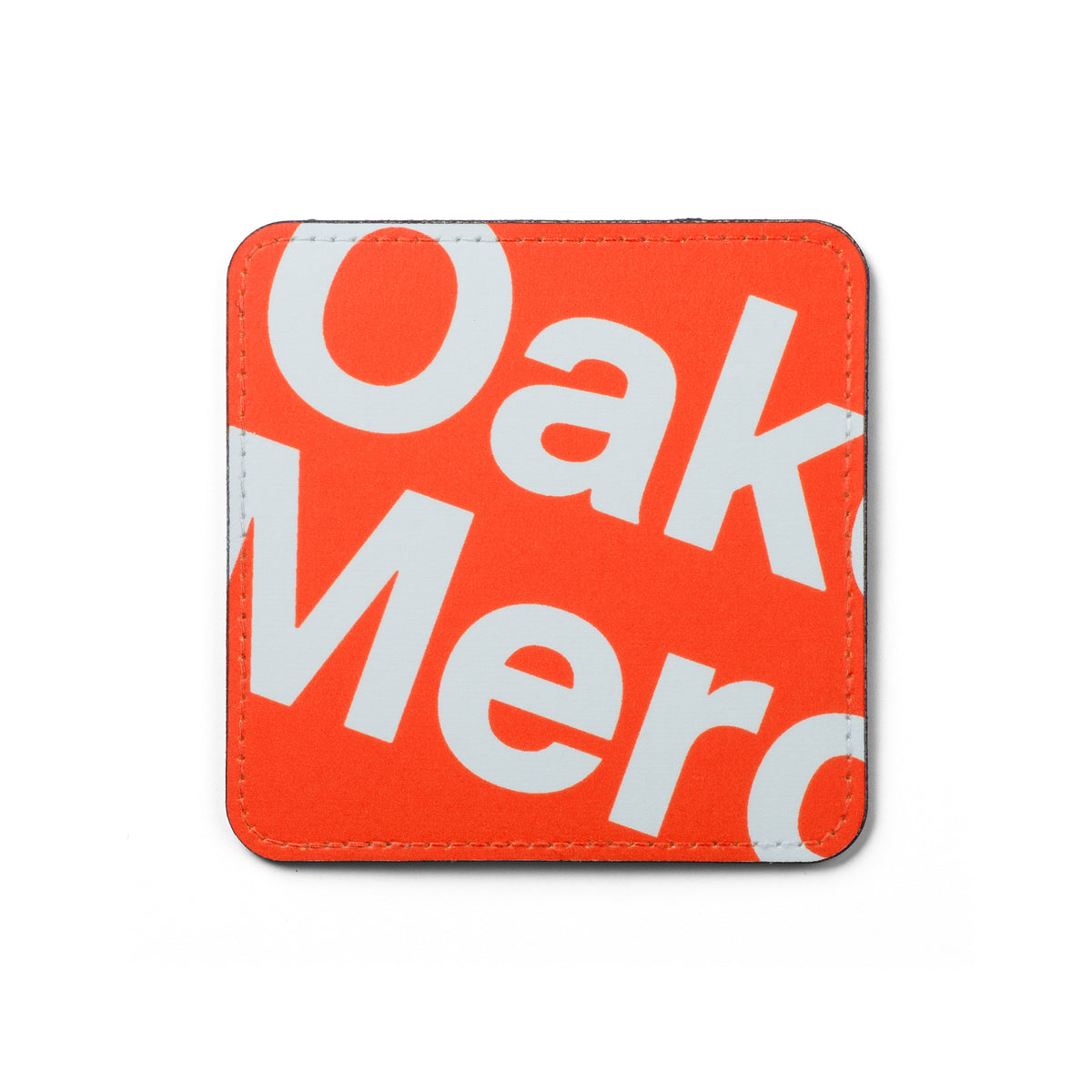 Square Faux Leather Coaster