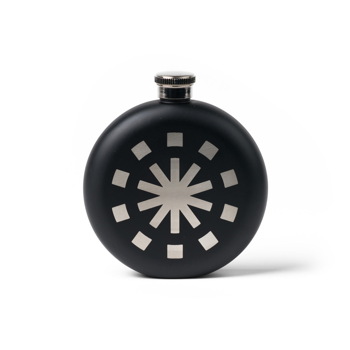 Circular Hip Flask