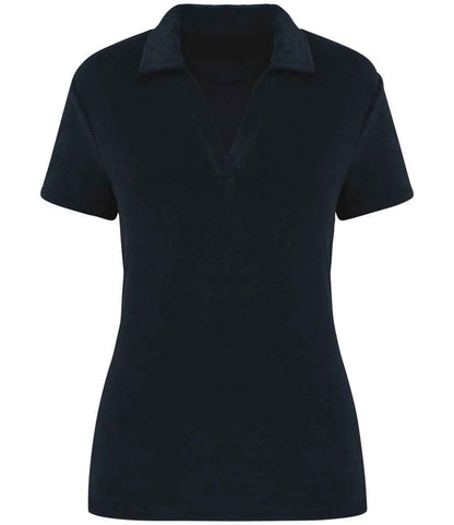 Native Spirit Ladies Terry Towel Polo Shirt
