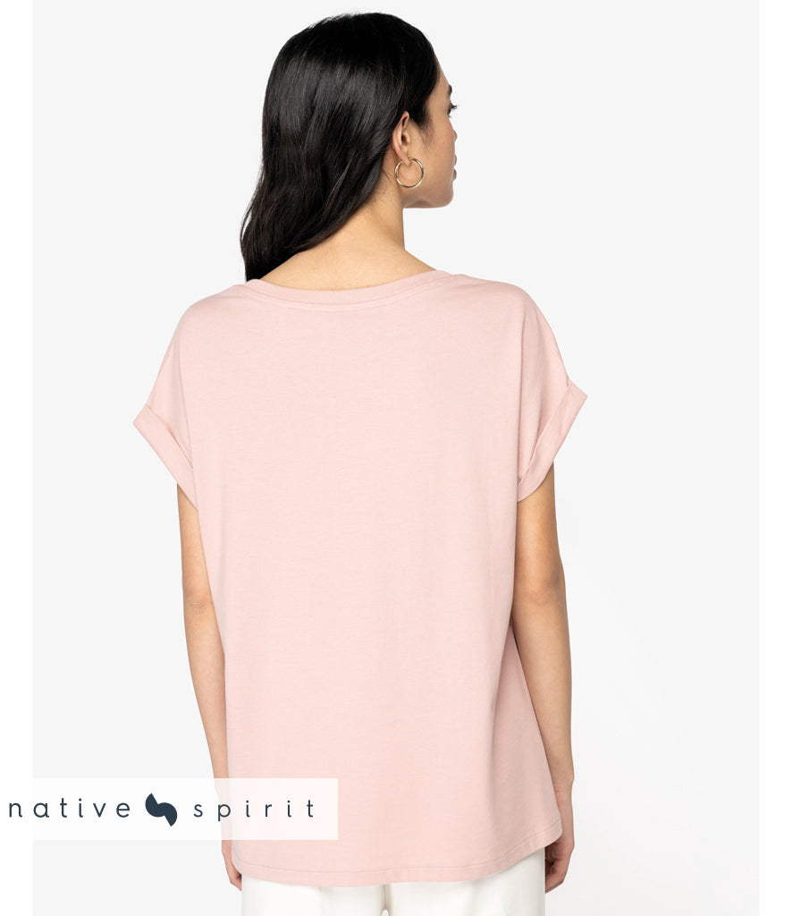 Native Spirit Ladies Roll-Up Sleeve T-Shirt