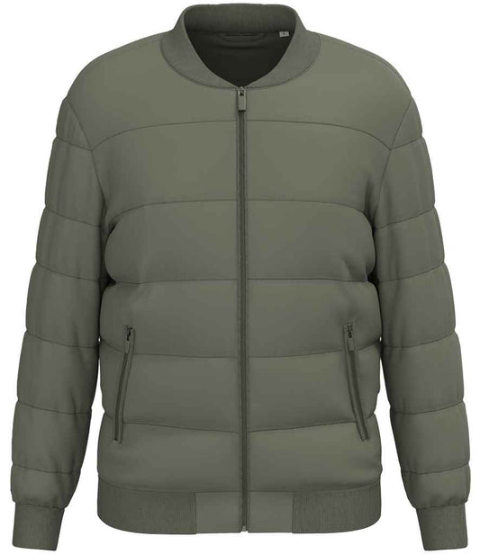 Native Spirit Varsity Collar Padded Jacket