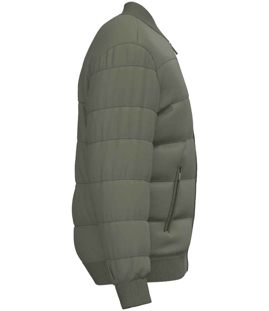 Native Spirit Varsity Collar Padded Jacket