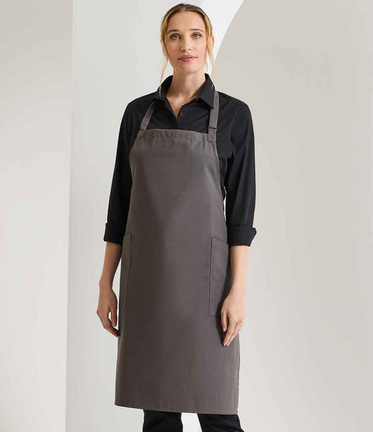 Premier Recycled Polyester and Fairtrade Organic Cotton Bib Apron