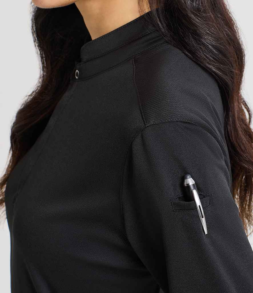 Premier Essential Coolchecker® Long Sleeve Chef's Shirt