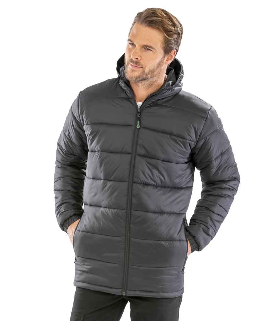 Result Recycled Hooded Padded Parka Jacket