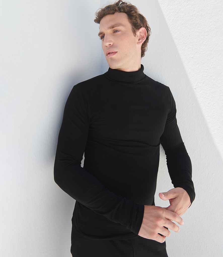 SF Clothing Feel Good Stretch Roll Neck Top