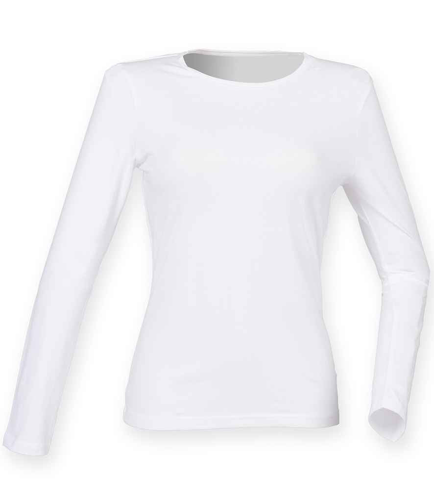 SF Clothing Ladies Feel Good Long Sleeve Stretch T-Shirt
