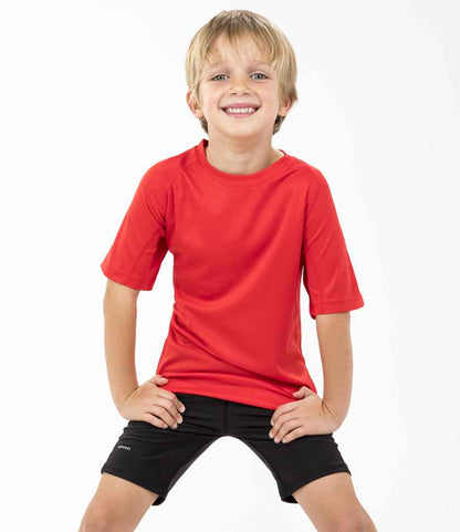 Spiro Kids Impact Performance Aircool T-Shirt