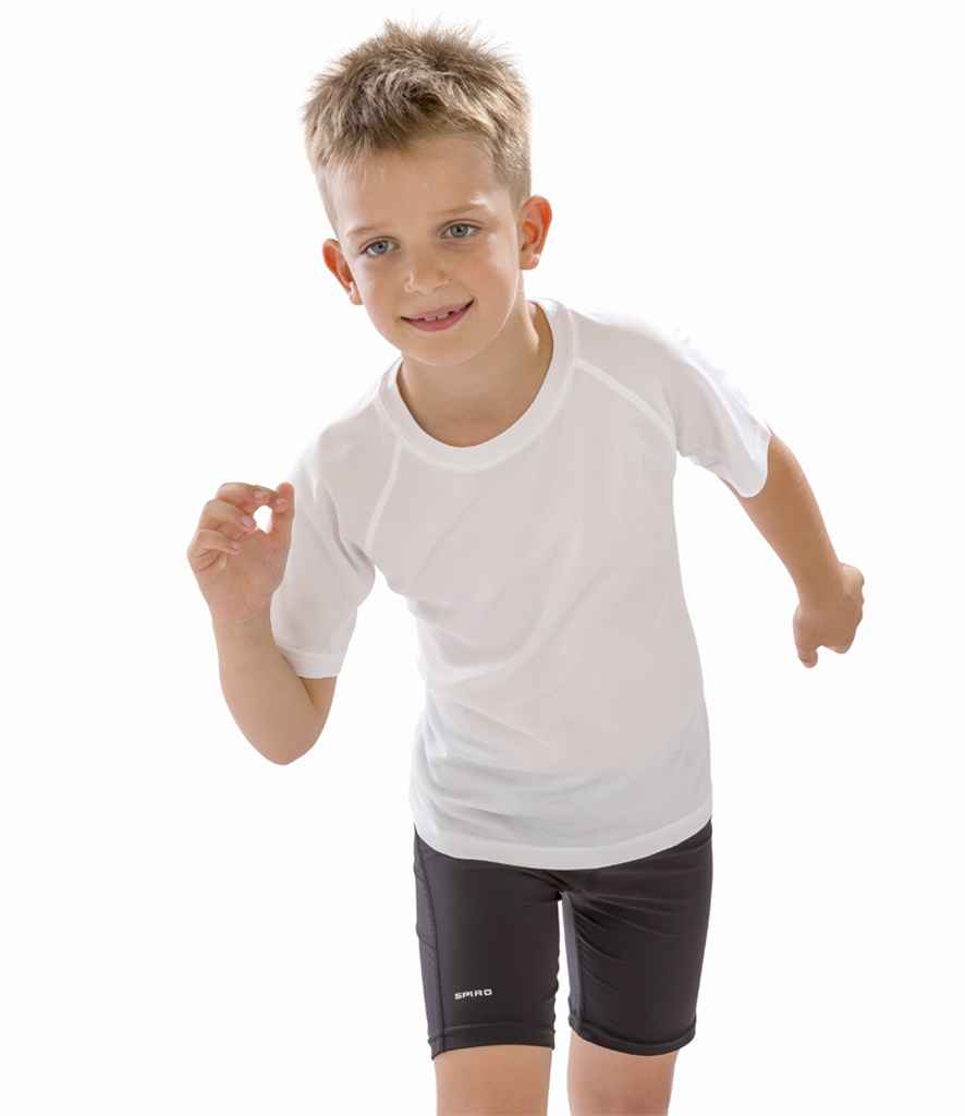 Spiro Kids Impact Performance Aircool T-Shirt