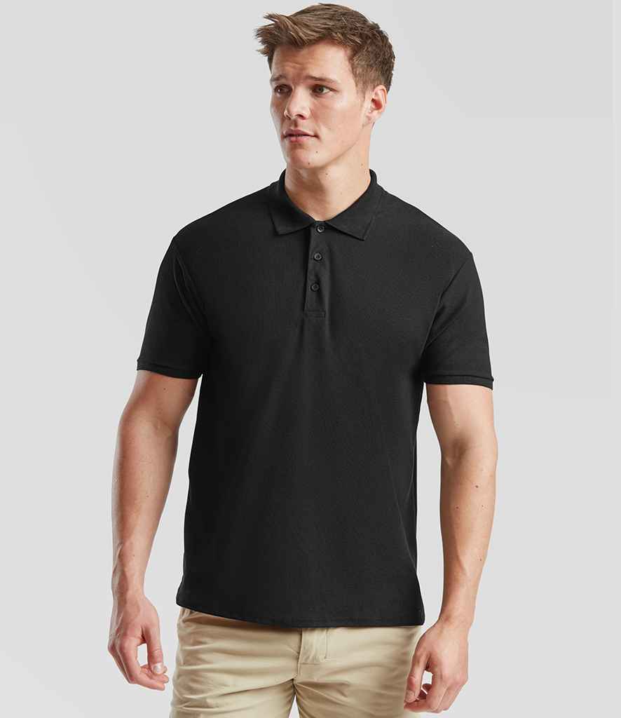 Fruit of the Loom Poly/Cotton Piqué Polo Shirt