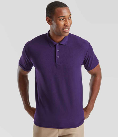 Fruit of the Loom Poly/Cotton Piqué Polo Shirt
