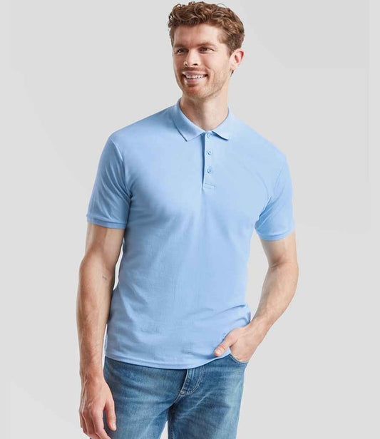 Fruit of the Loom Poly/Cotton Piqué Polo Shirt