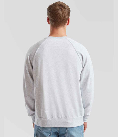 Fruit of the Loom Lightweight Raglan Sweatshirt