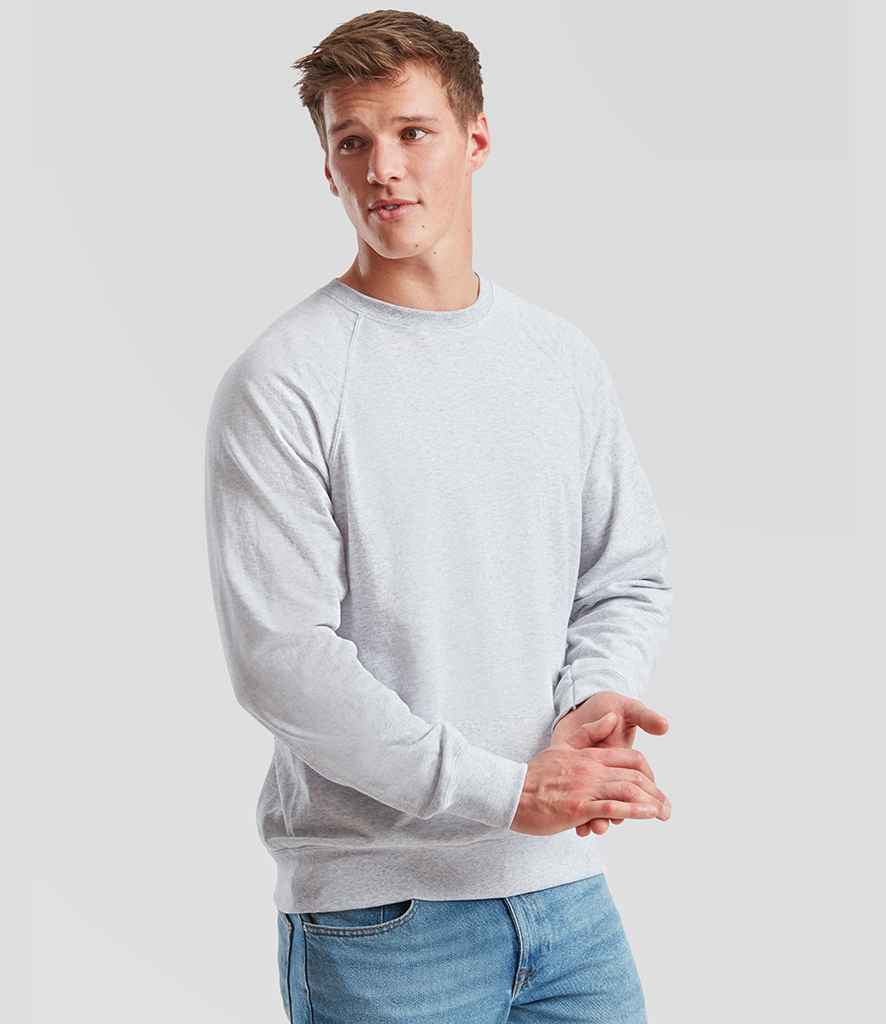 Fruit of the Loom Lightweight Raglan Sweatshirt