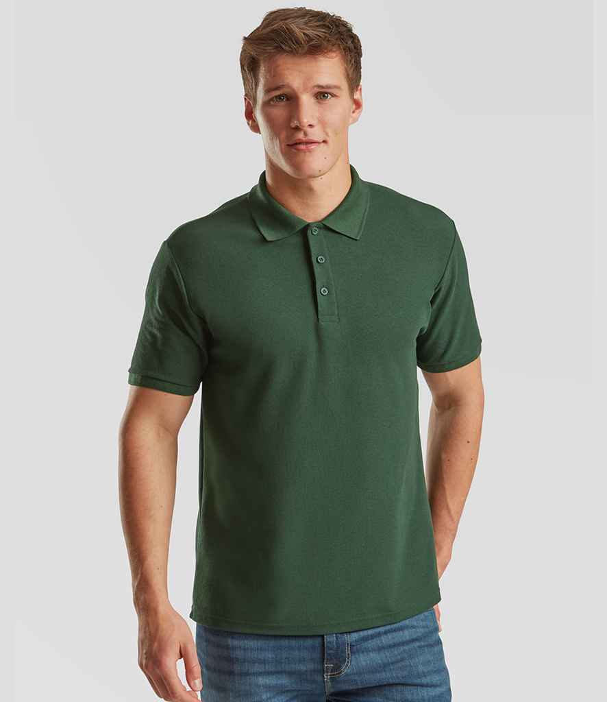 Fruit of the Loom Heavy Poly/Cotton Piqué Polo Shirt