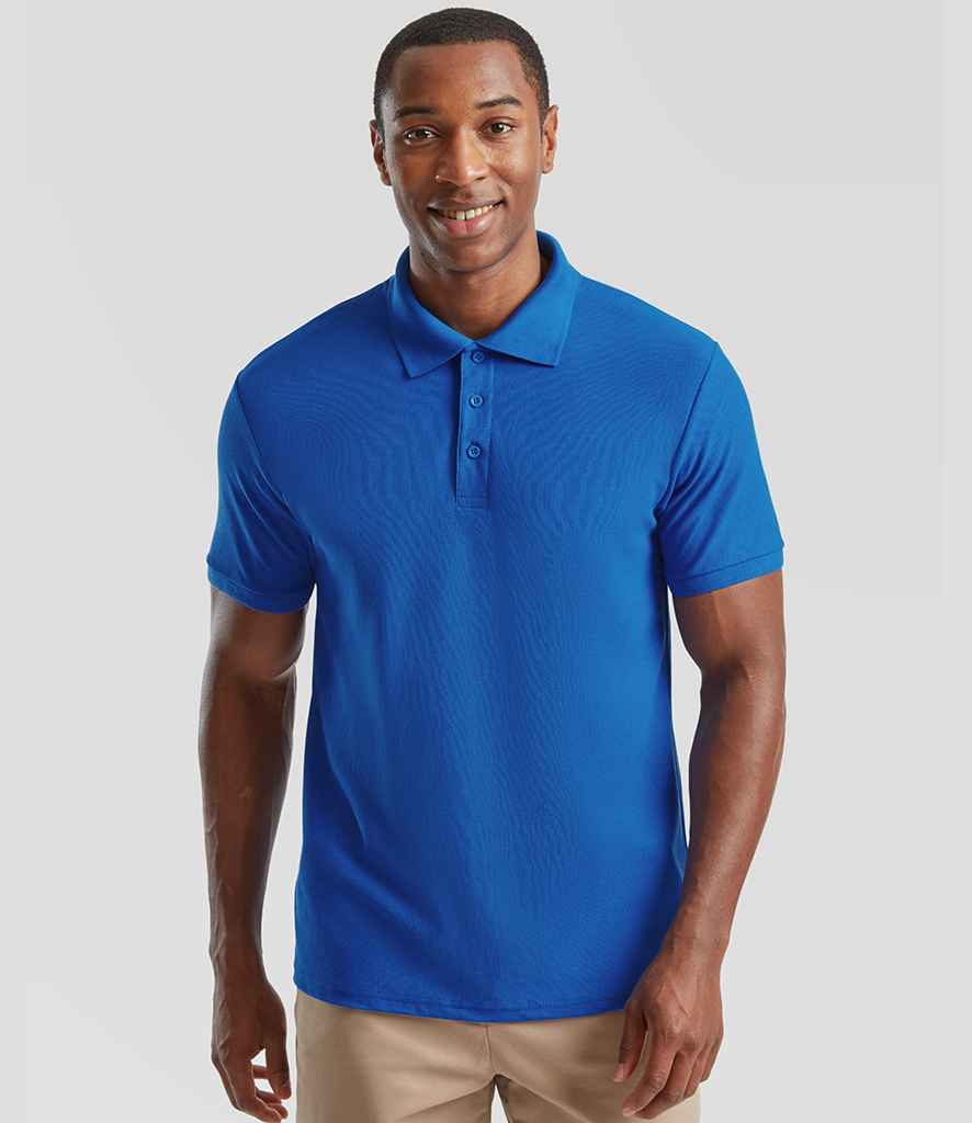 Fruit of the Loom Heavy Poly/Cotton Piqué Polo Shirt
