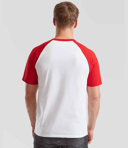 Fruit of the Loom Contrast Baseball T-Shirt