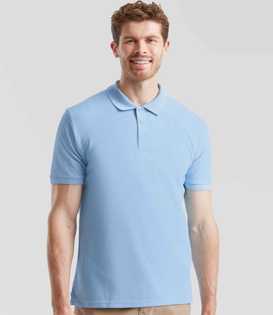 Fruit of the Loom Premium Cotton Piqué Polo Shirt