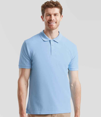 Fruit of the Loom Premium Cotton Piqué Polo Shirt